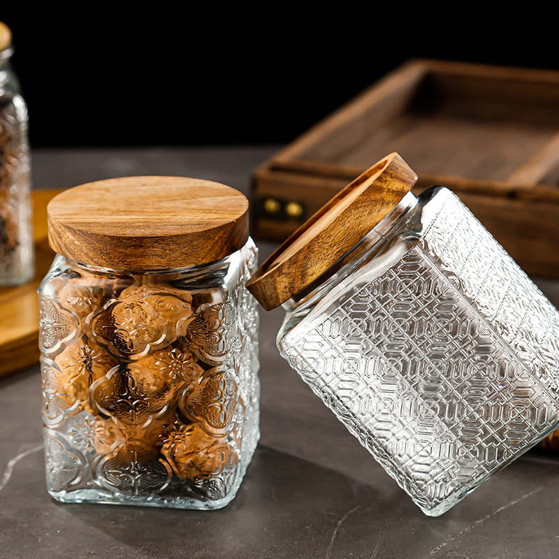 方海棠 Vintage airtight glass storage jar (4)