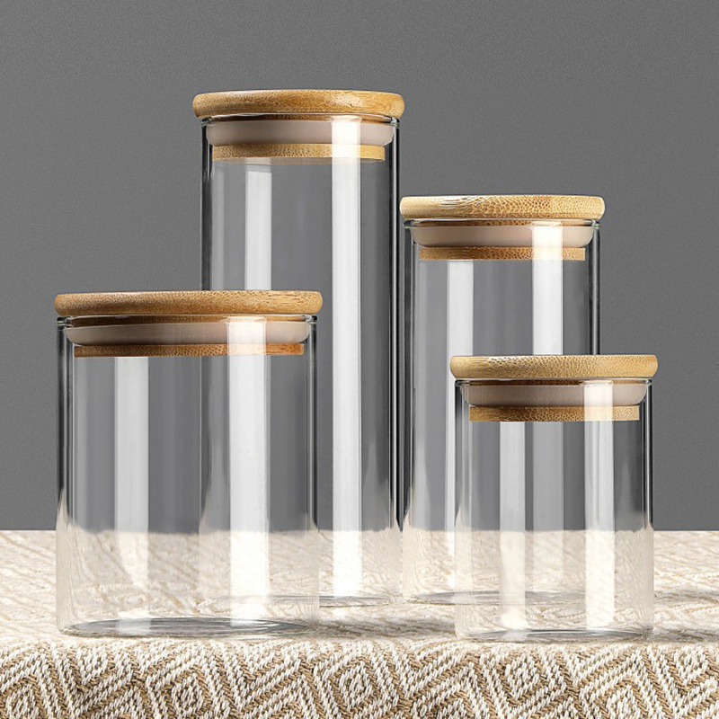 高硼硅玻璃罐密封储物罐 High borosilicate glass jars sealed storage jars (2)