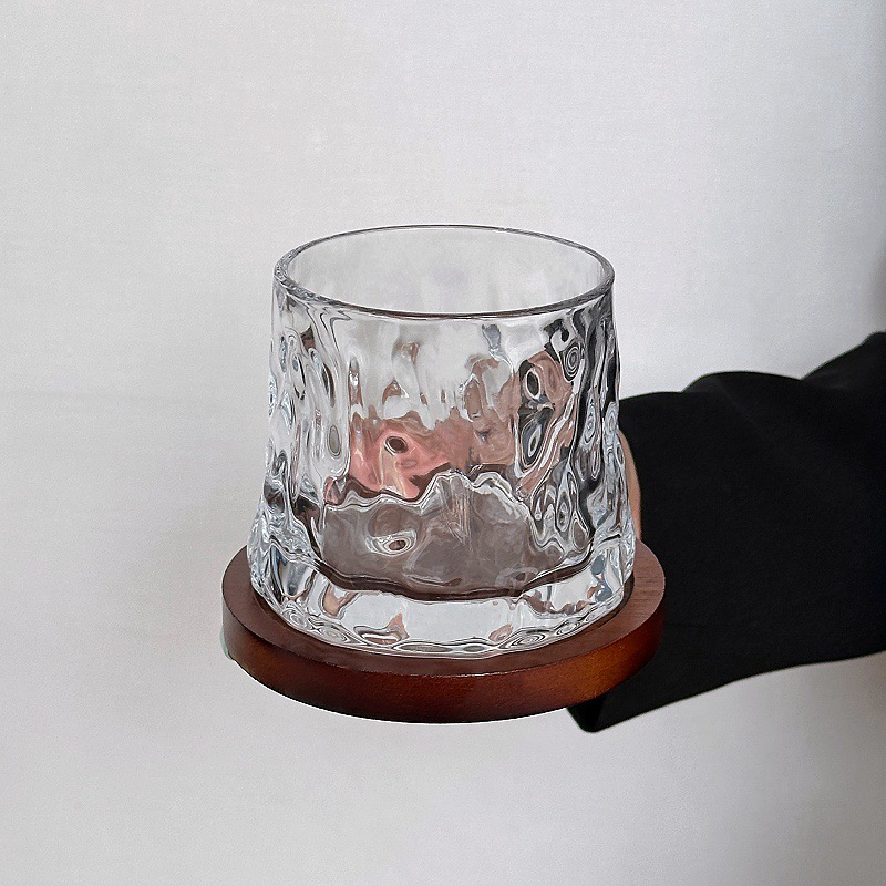 咖啡杯冷萃杯饮品杯1 Hammered whiskey glass (13)