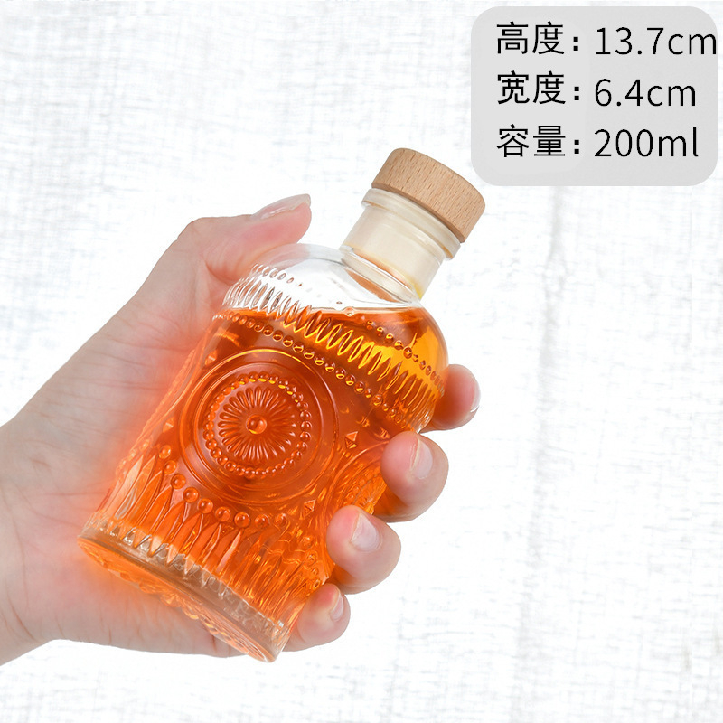 菱形果酒瓶1 Diamond-shaped fruit wine bottle (2)