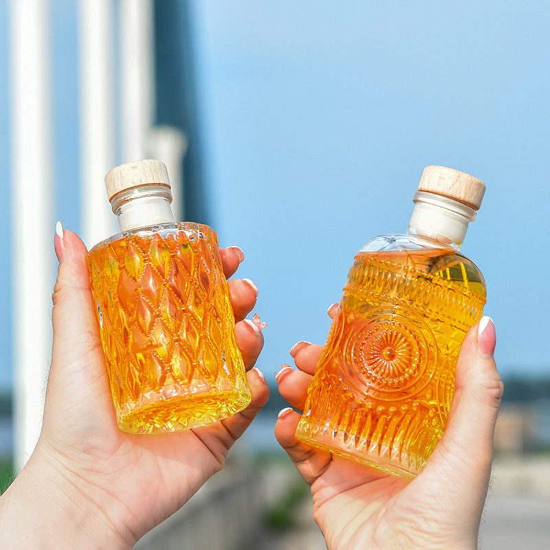 菱形果酒瓶1 Diamond-shaped fruit wine bottle (6)