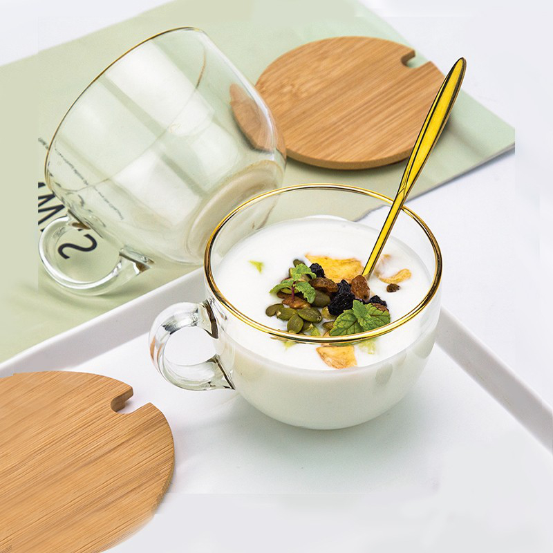 南瓜造型透明玻璃咖啡杯 Pumpkin-shaped clear glass coffee cup (3)
