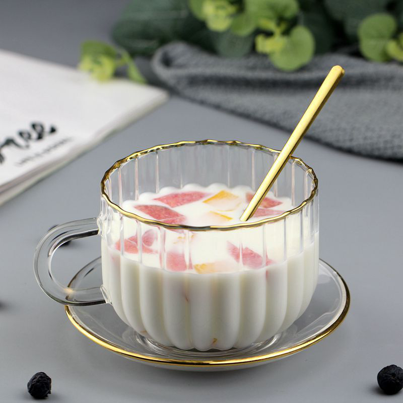 透明玻璃早餐杯 Clear glass breakfast cup (11)