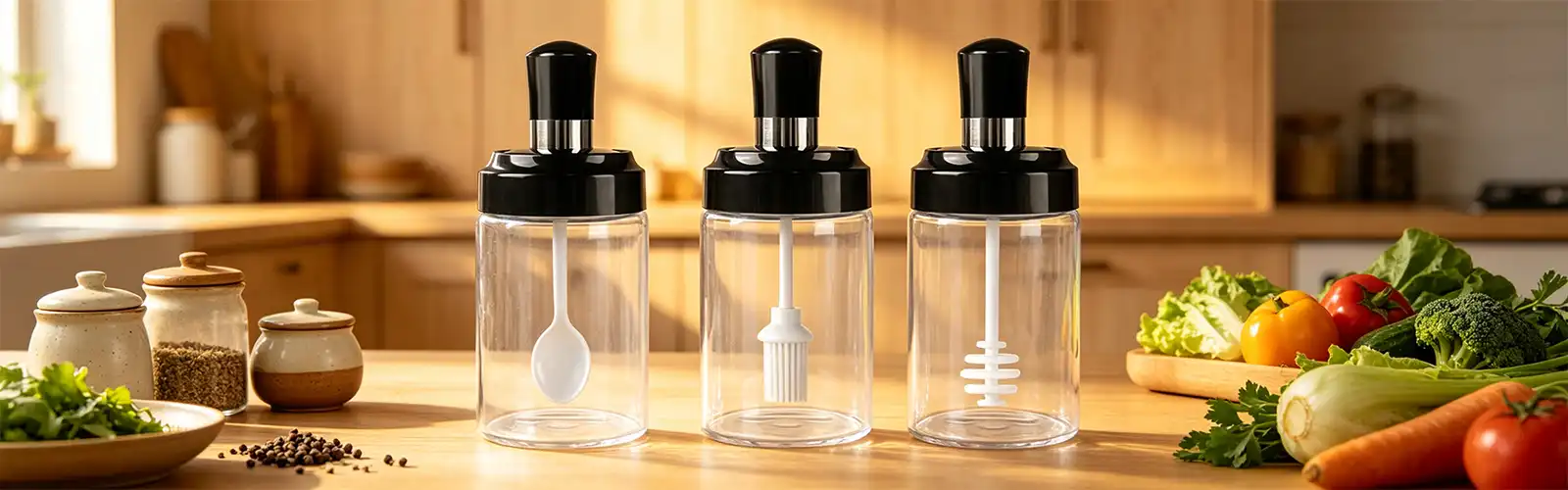 rotating glass seasoning bottle rotating glass seasoning bottle