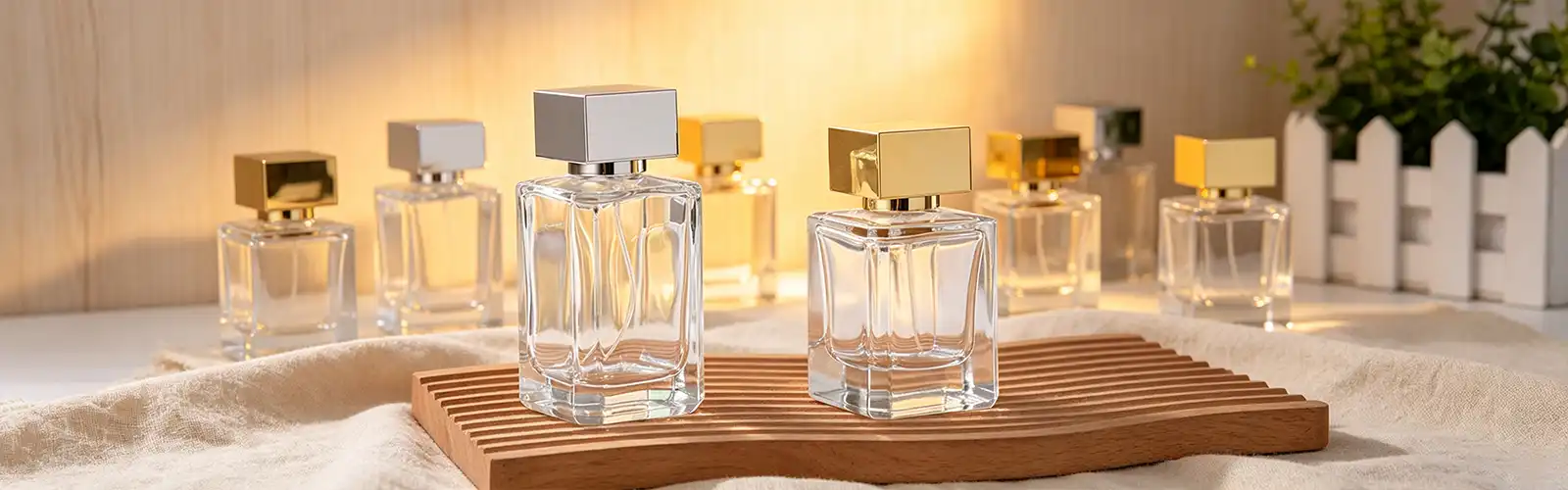 rectangular perfume bottle