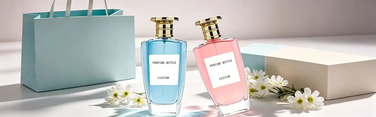 inverted cone perfume bottle