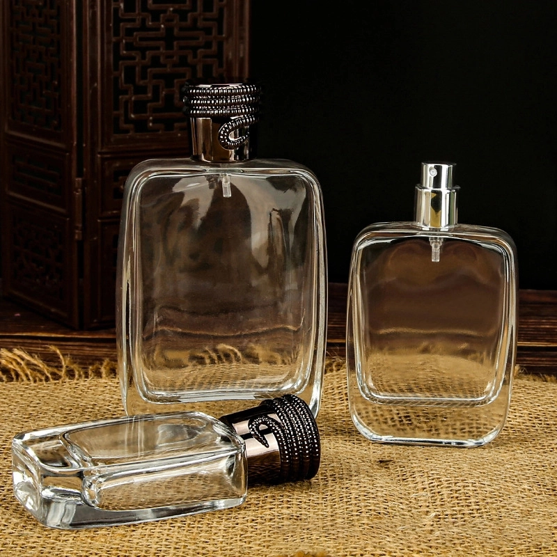 电镀盖透明喷雾瓶 Perfume bottle with electroplated cap (6)