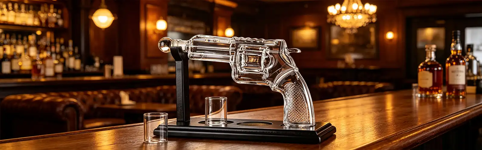 revolver decanter