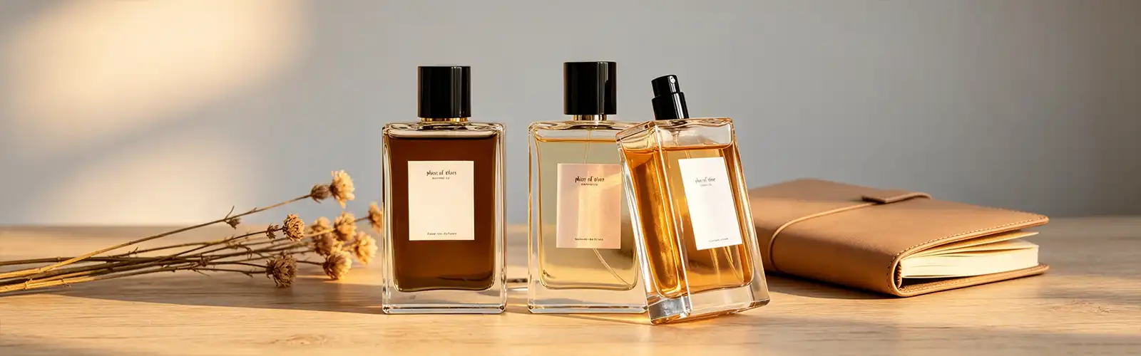 square perfume bottle with bayonet