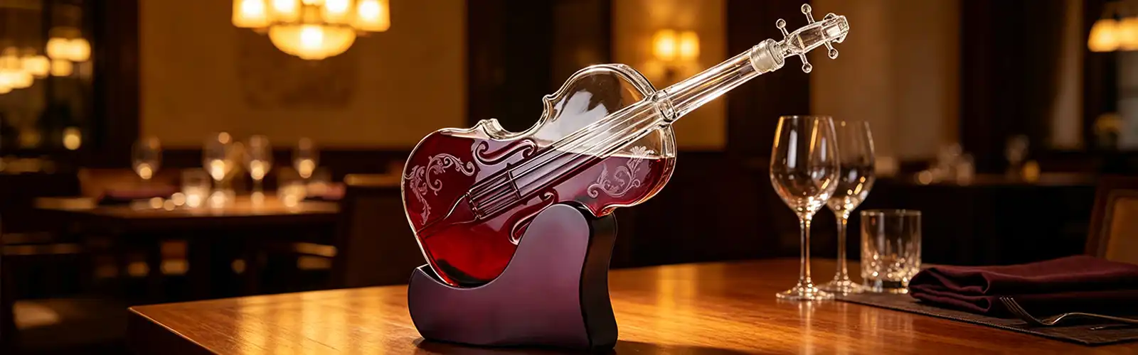 violin wine glass bottle violin wine glass bottle