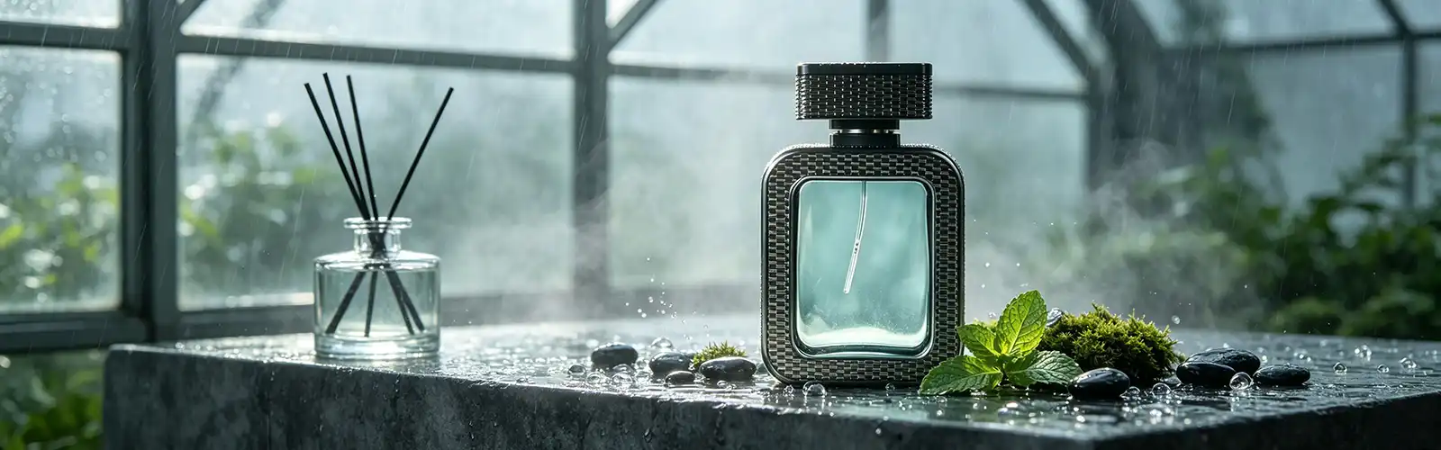 Card spray perfume bottle
