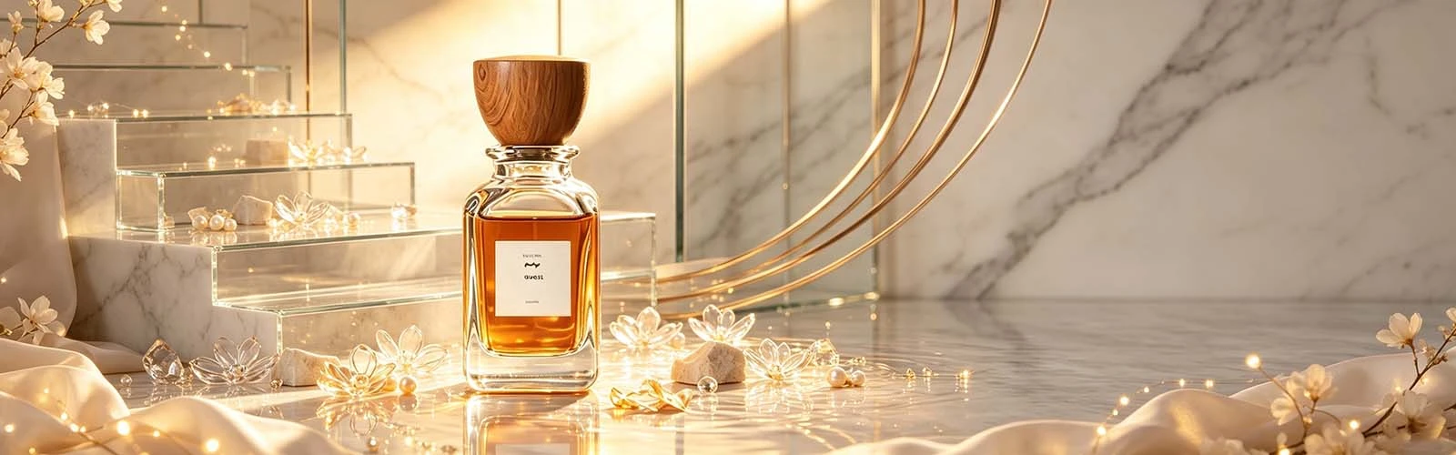 Cube perfume bottle