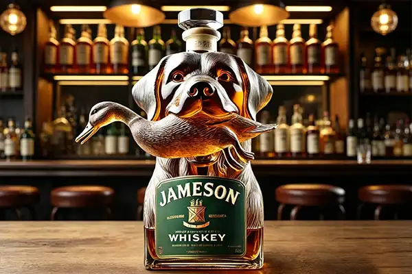 Is the hound dog whisky bottle leak-proof?
