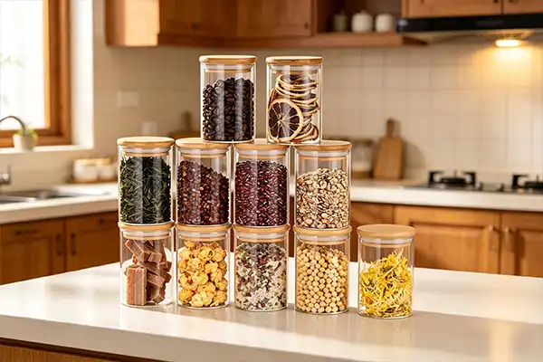 Is high borosilicate glass jar safe?
