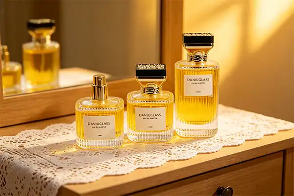 How big is a 50 ml perfume bottle​?