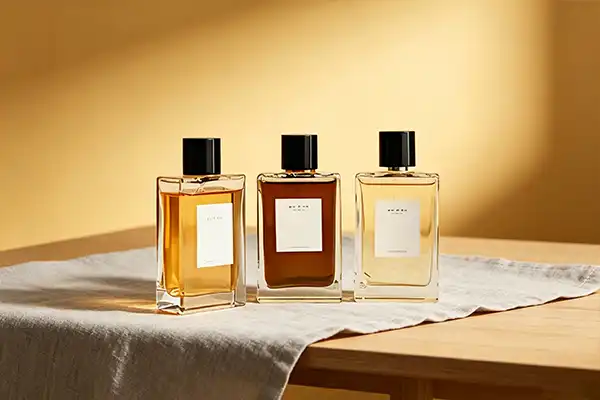 How to seal a square perfume bottle with bayonet?