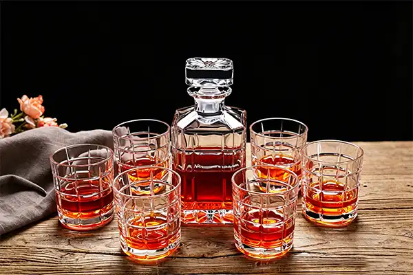 What wine comes in a square diamond wine bottle?
