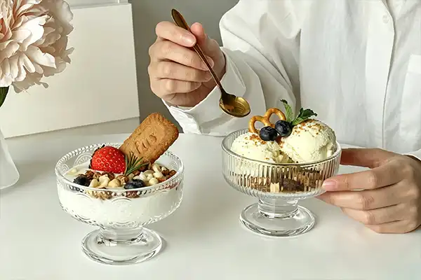 What is the best material for dessert bowls?