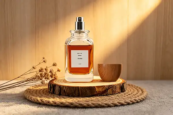 Minimalist Cube Perfume Bottle For Vanity Decor