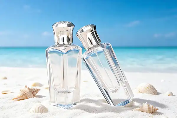 How to open perfume bottle with electroplated cap?