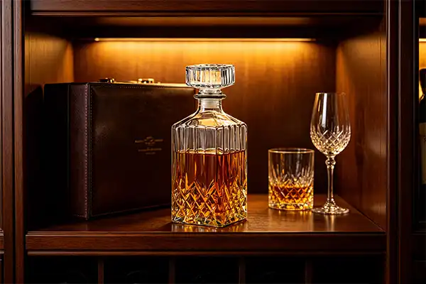 Why are whiskey bottles square?