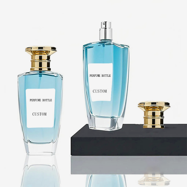 Inverted cone perfume bottle