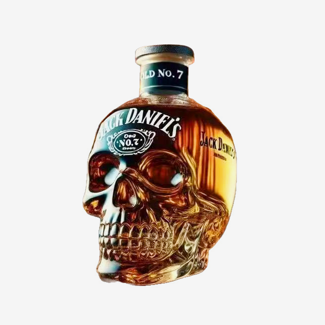 skull whiskey bottle​